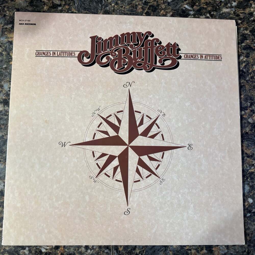 Jimmy Buffett - Changes In Latitudes, Changes In Attitudes LP Vinyl Record 1977